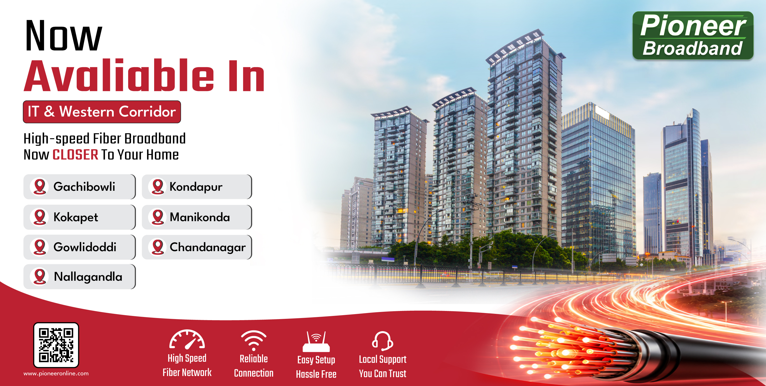 broadband internet it western corridor hyderabad